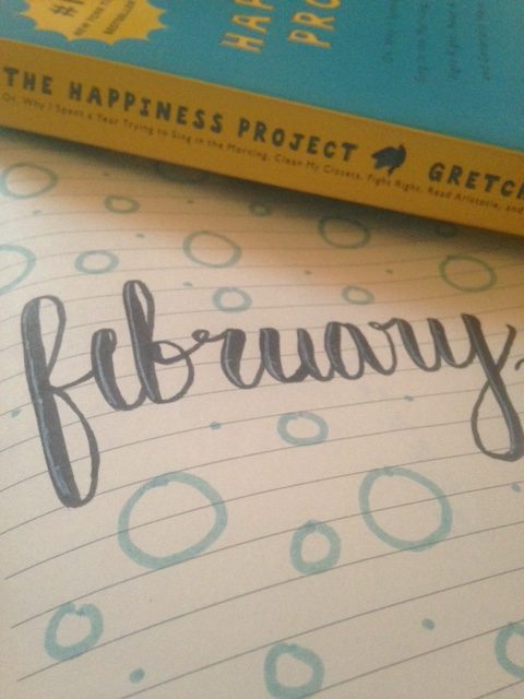 My Happiness Project – February