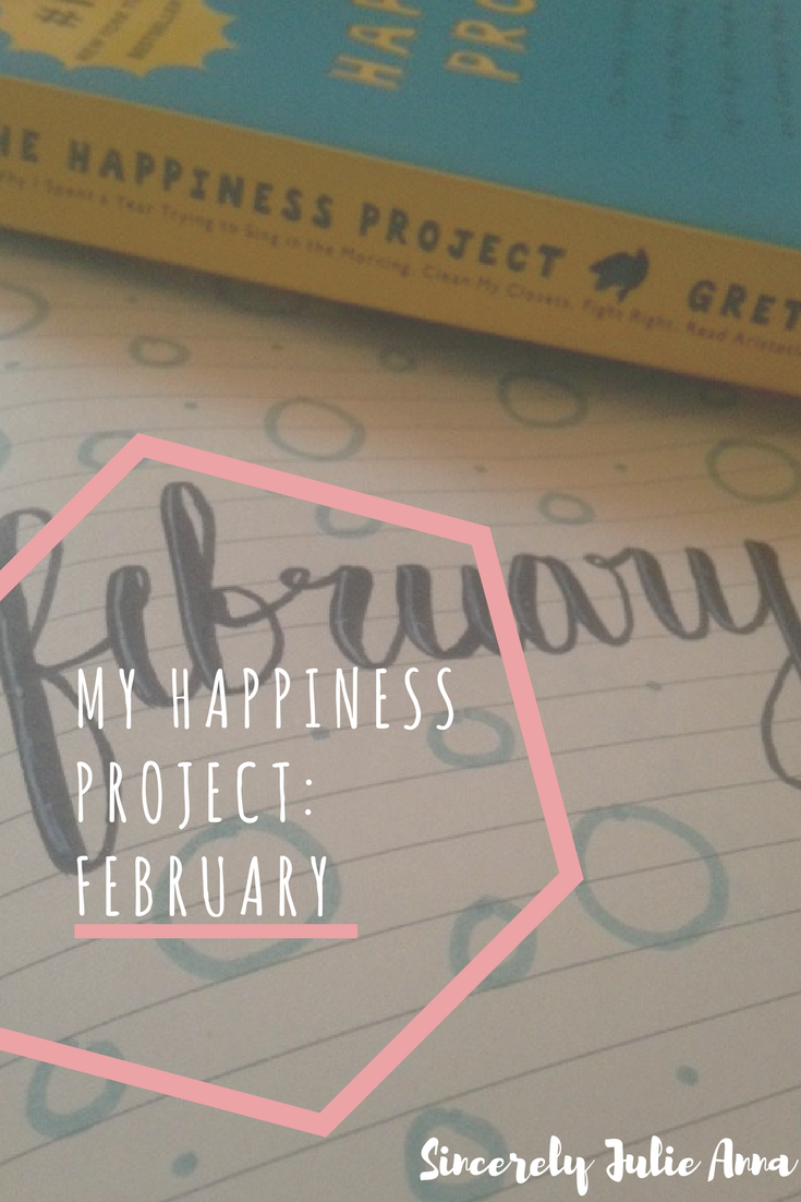 My Happiness Project - February