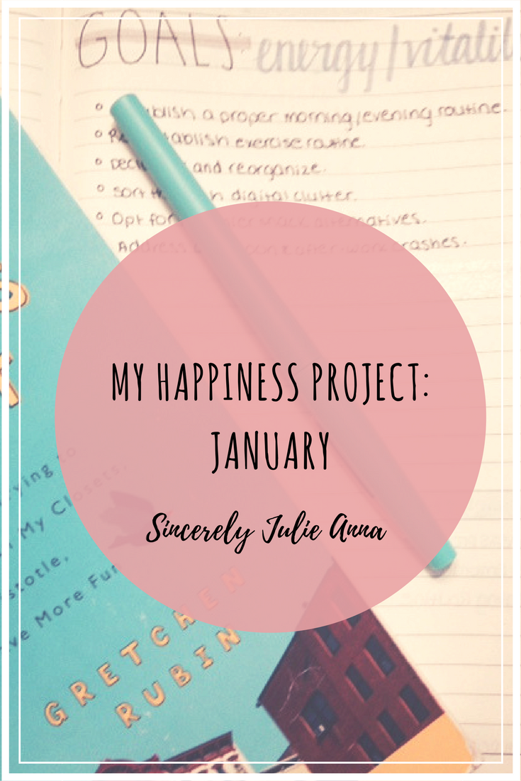 Happiness Project: January