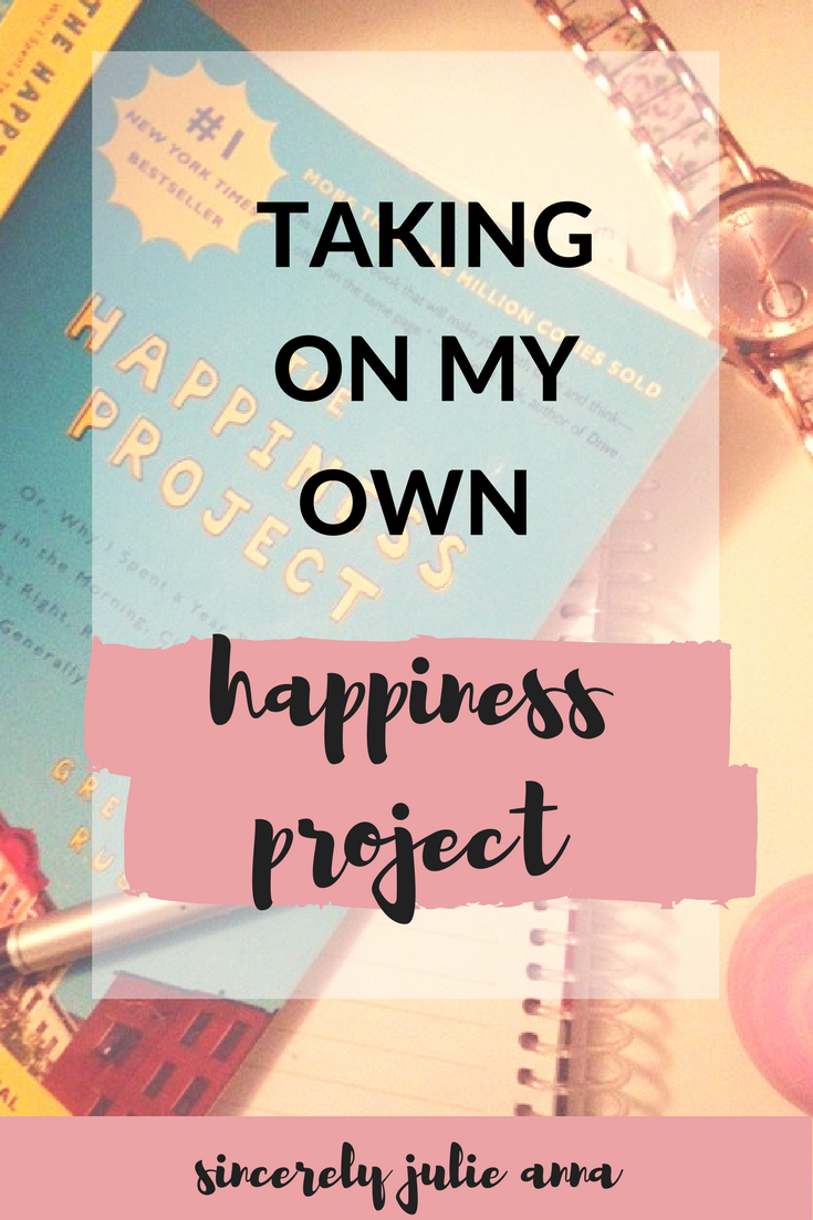 Taking on My own Happiness Project