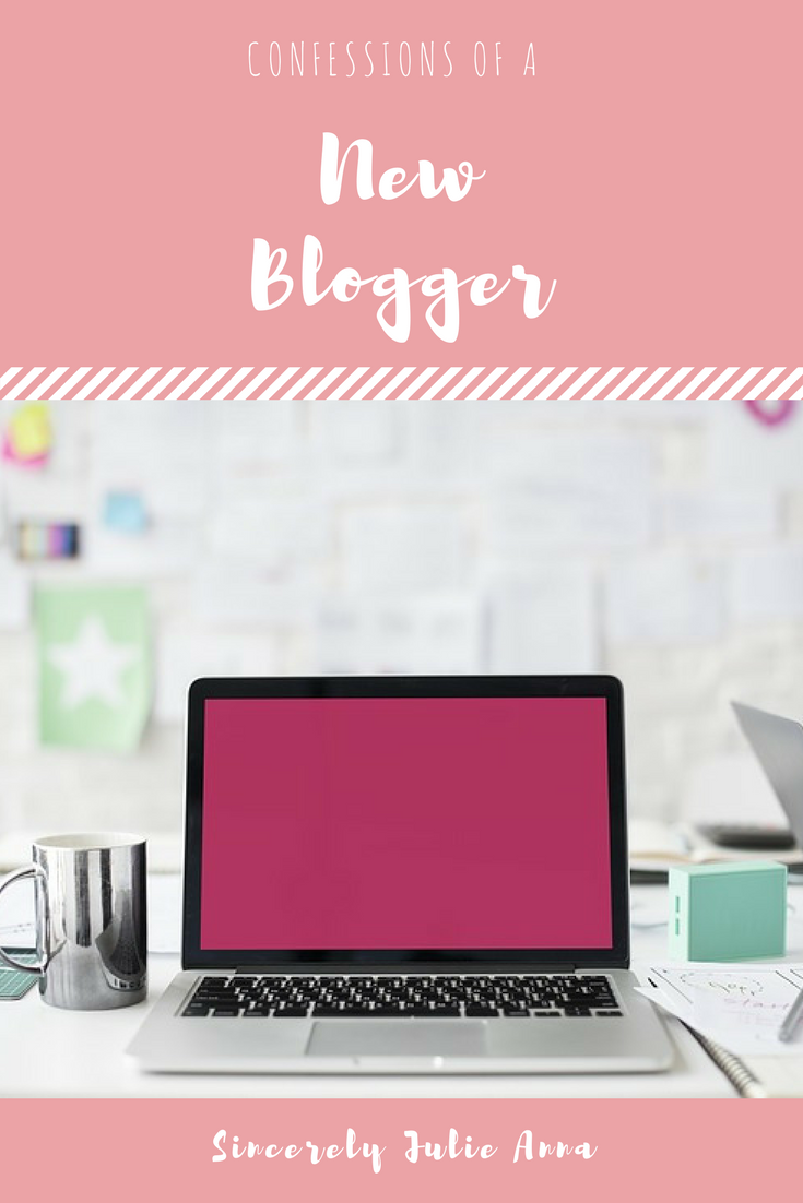 Confessions of A New Blogger