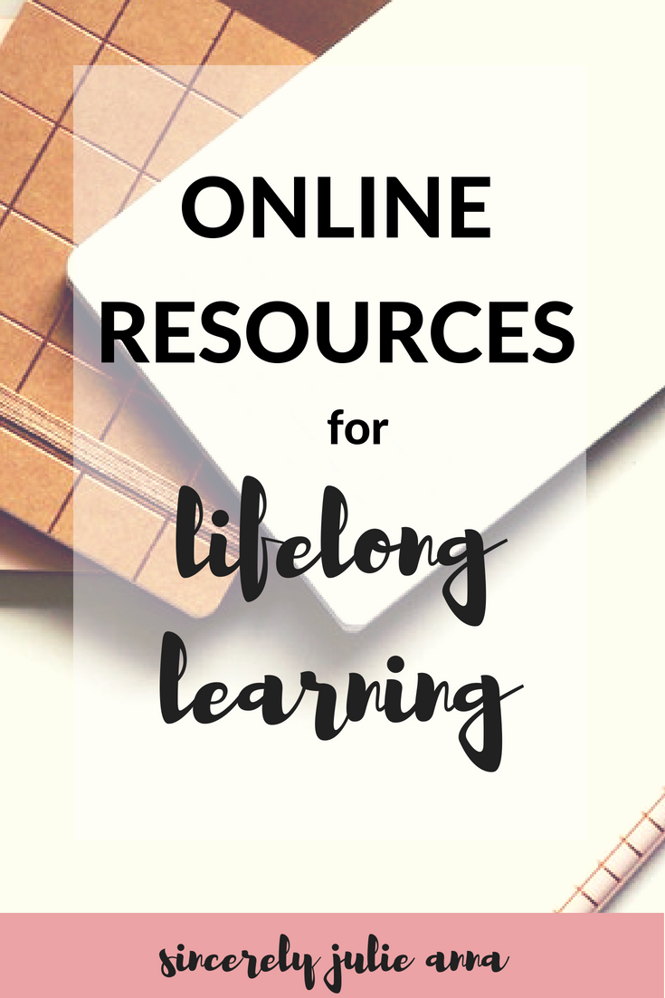 Online Resources for Lifelong Learning