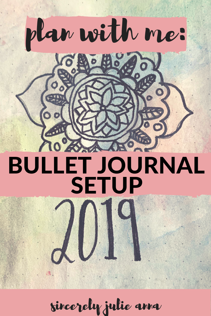 Plan With Me - Bullet Journal 2019