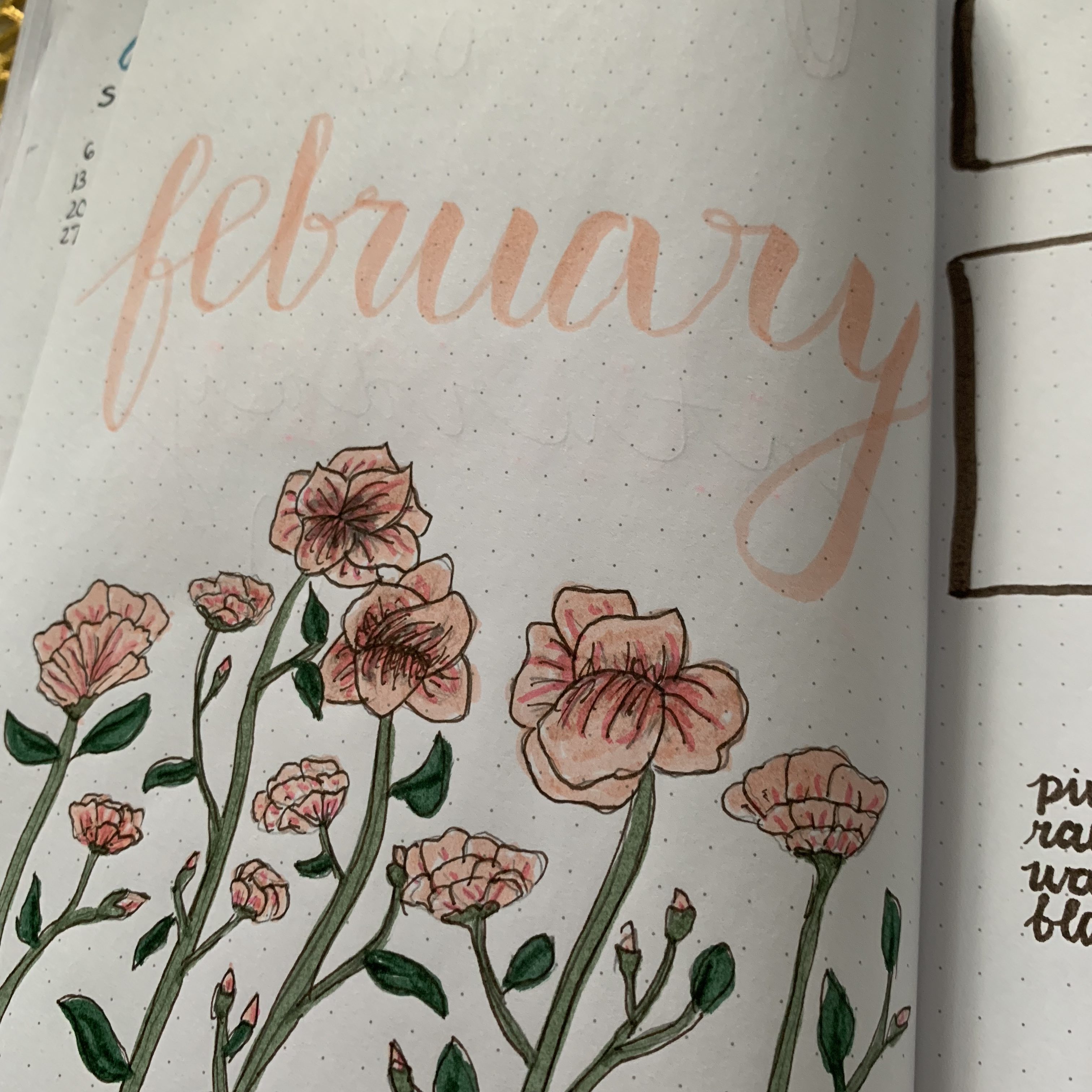 February Monthly Spread