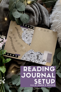 August Reading Journal Pin