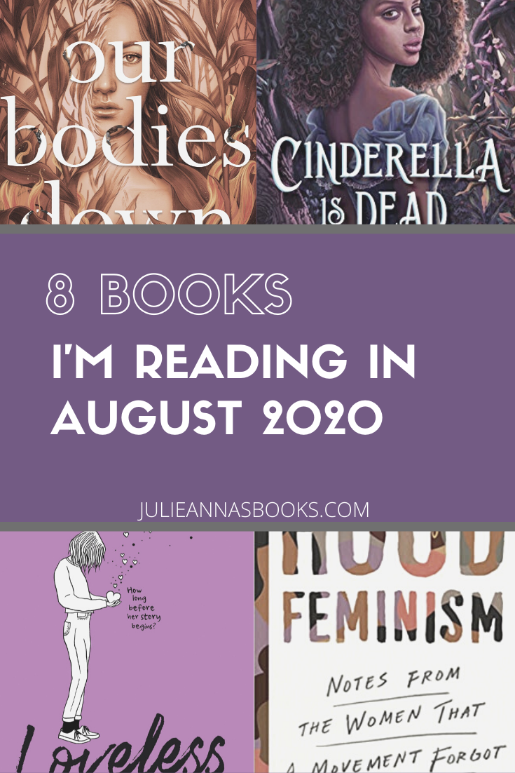 8 Books I'm Reading in August TBR Pin