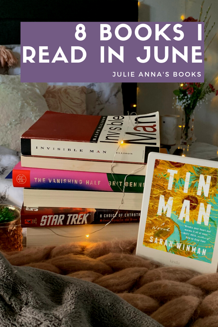 8 Books I Read in June Pin