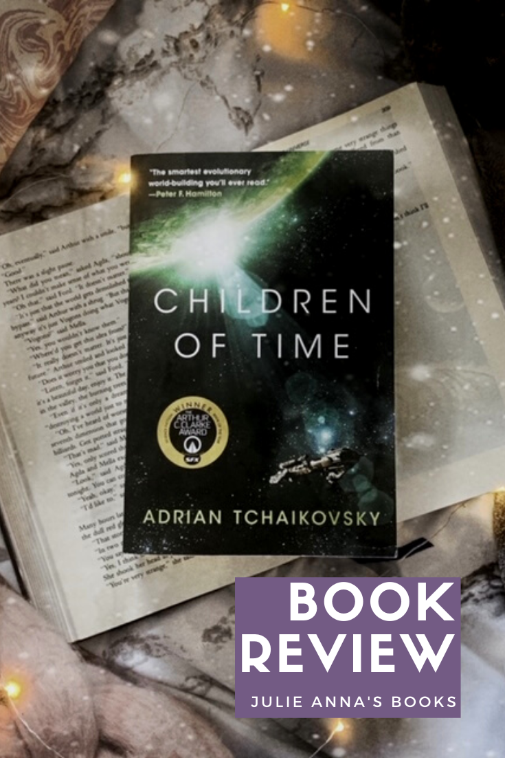 Children of Time Book Review Pin