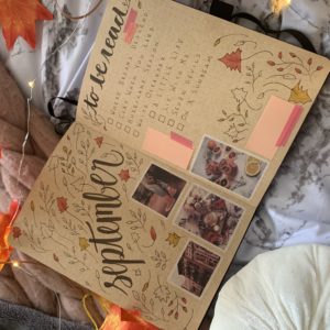 September Reading Journal - Title & TBR