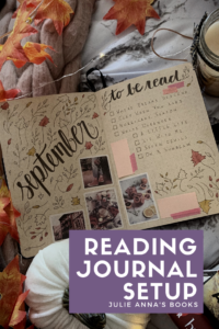 September Reading Journal Setup Pin