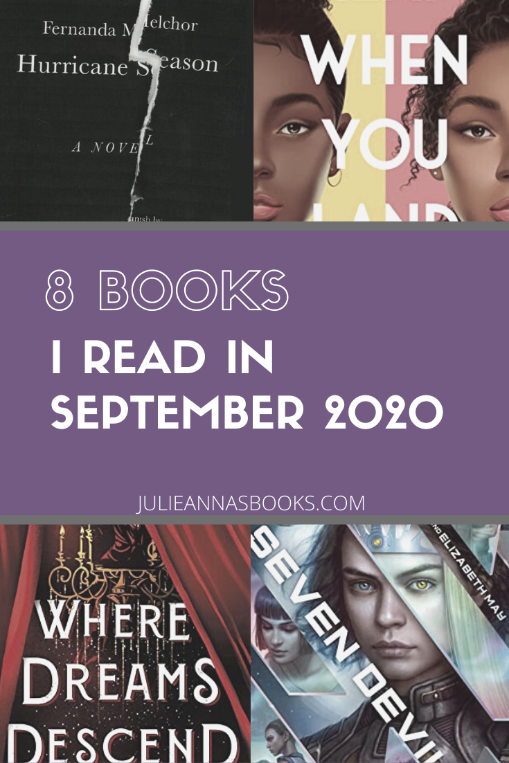 8 Books I Read in September 2020