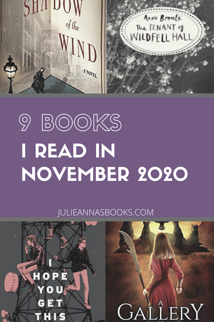 9 Books I Read in November 2020