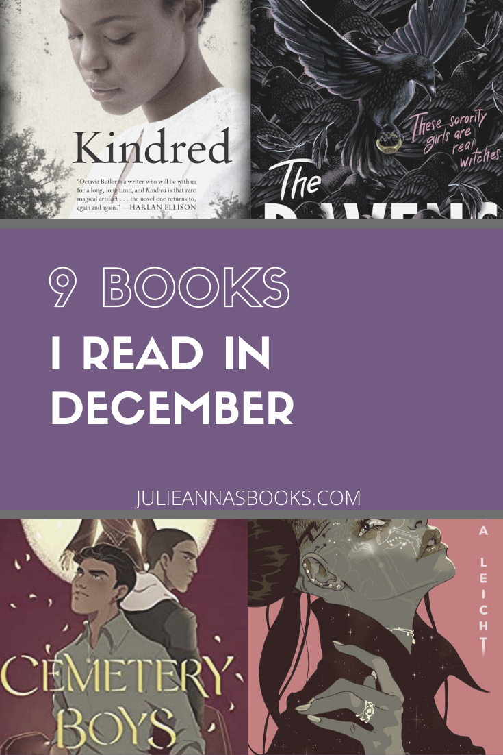 9 Books I Read in December - Wrap Up Pin