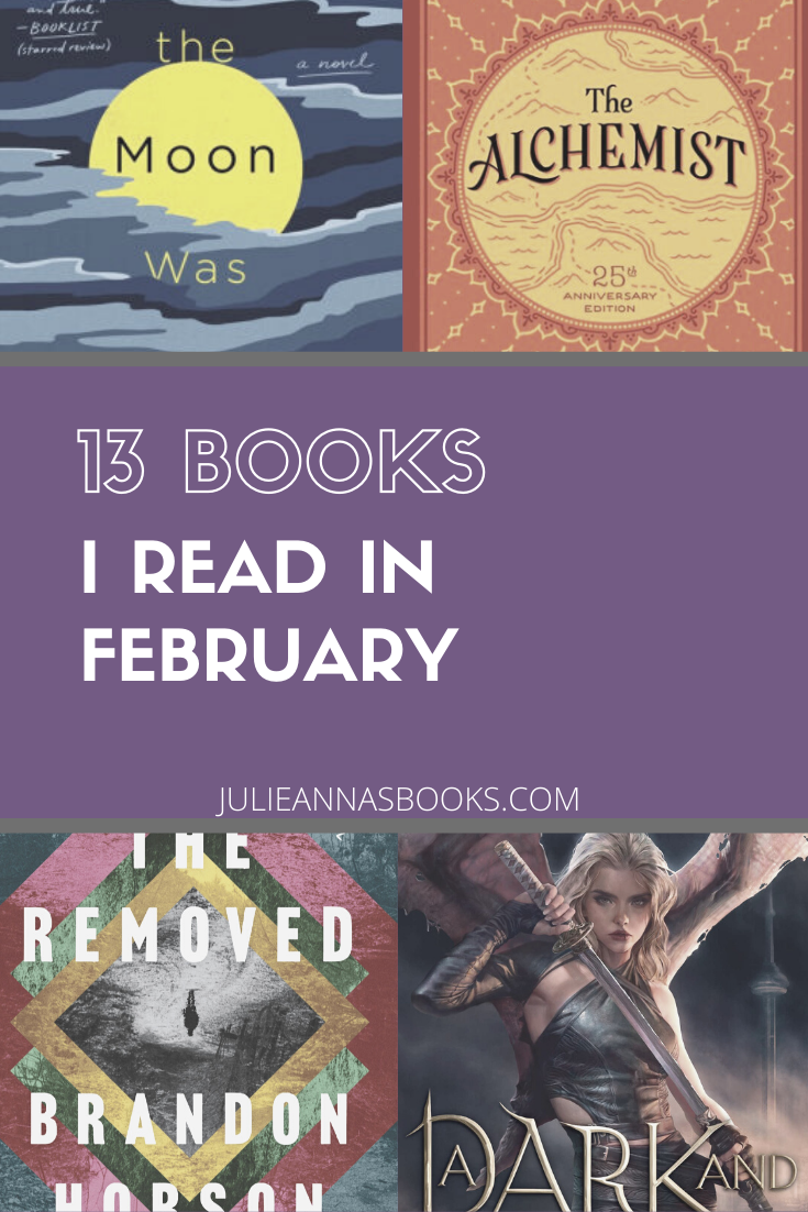 13 Books I Read in February 2021 - Wrapup Pin