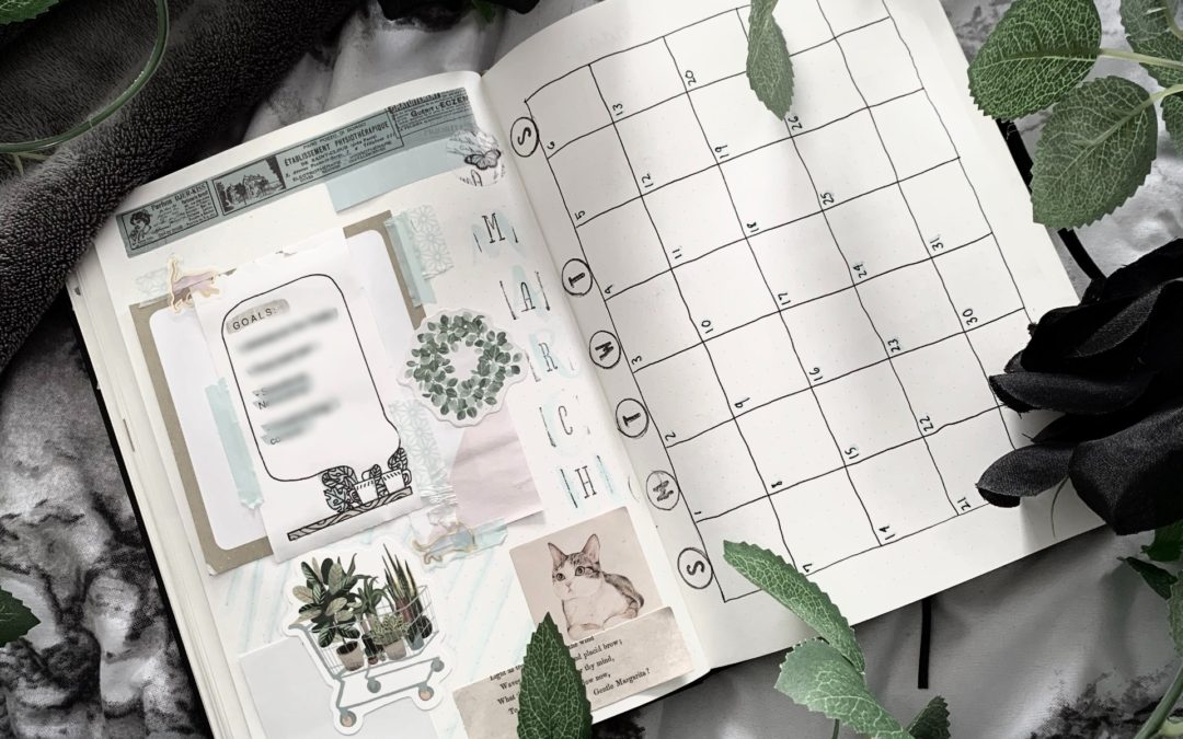 Plan With Me: March 2021 Bullet Journal Setup