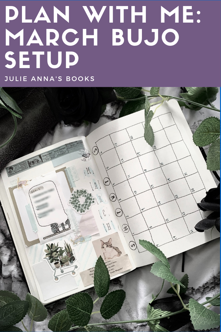 Plan With Me: March Bullet Journal Setup Pin
