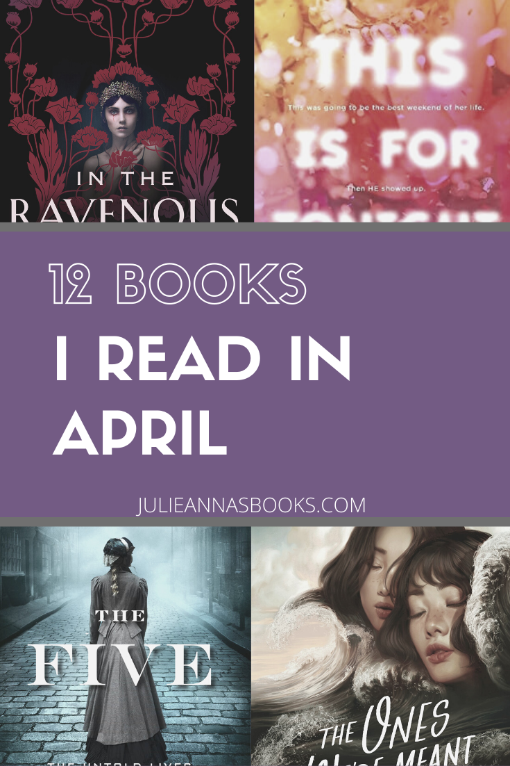 12 Books I Read in April 2021 Wrapup Pin