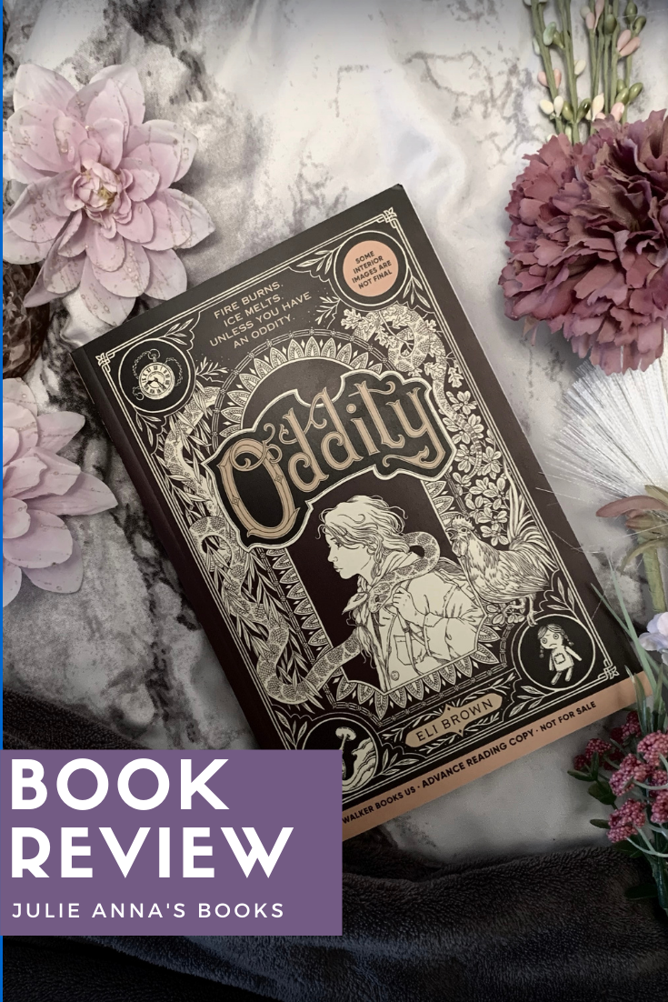 Oddity Book Review Pin