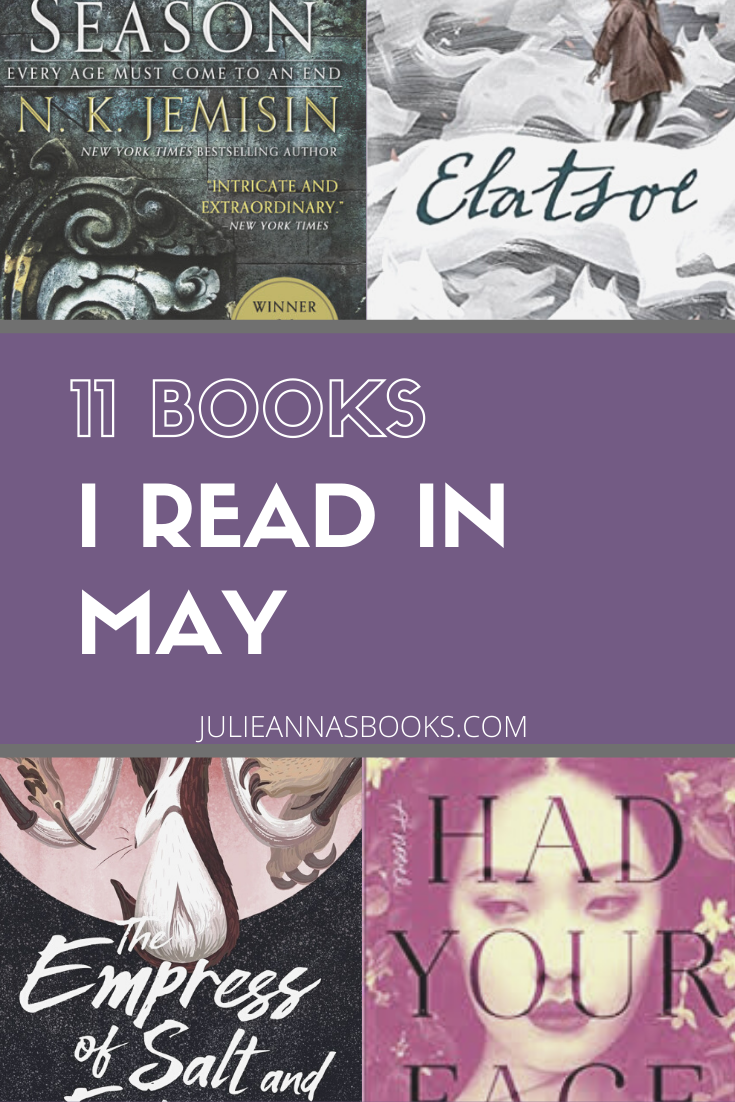 11 Books I Read In May Wrapup Pin