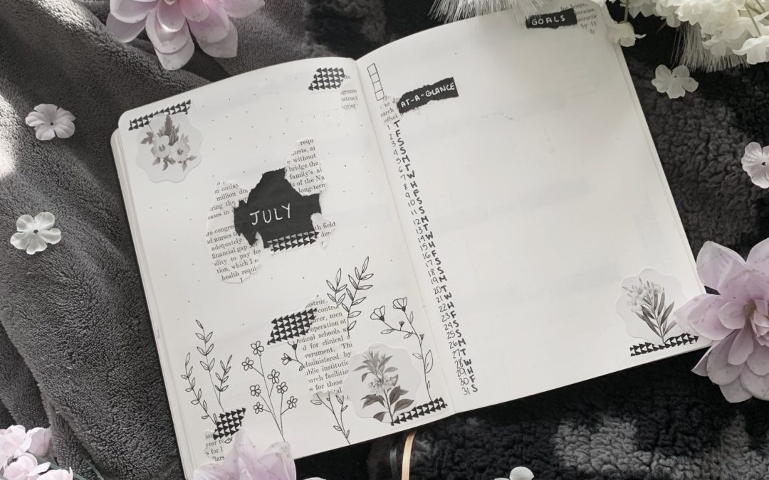 Plan With Me: July 2021 Reading and Bullet Journal Setup