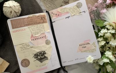Plan With Me: February 2022 Reading Journal Setup