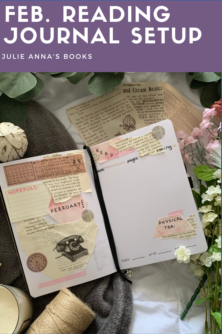 Plan With Me February 2022 Reading Journal Setup