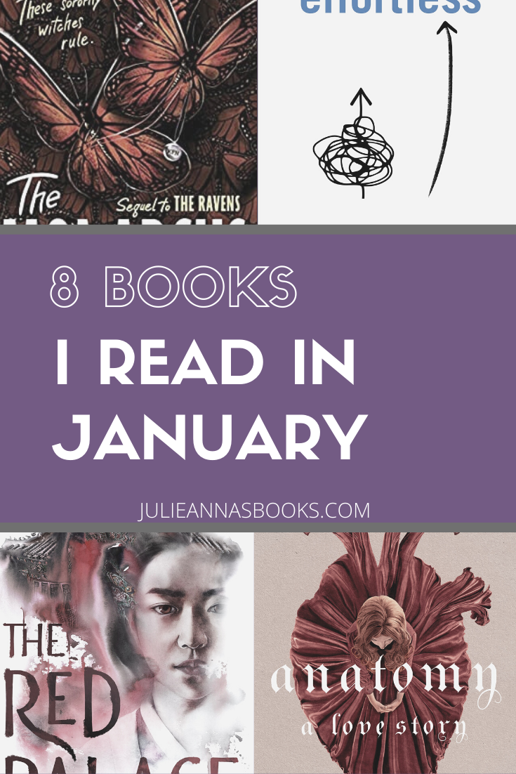 8 Books I Read in January Book Review Pin