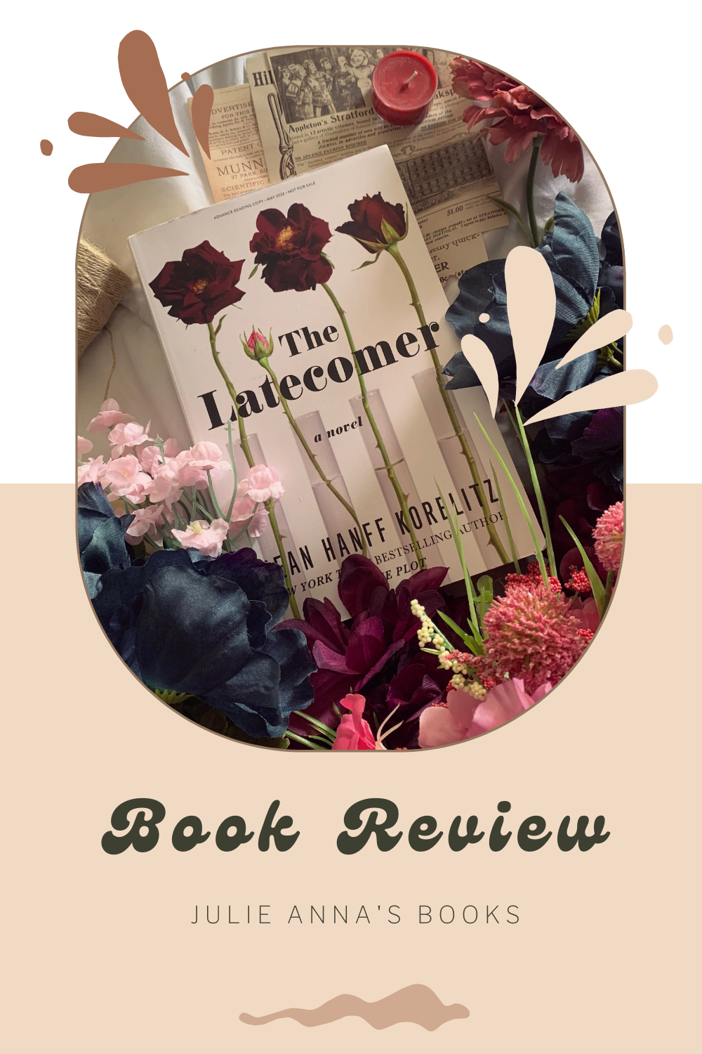 The Latecomer Book Review Pin