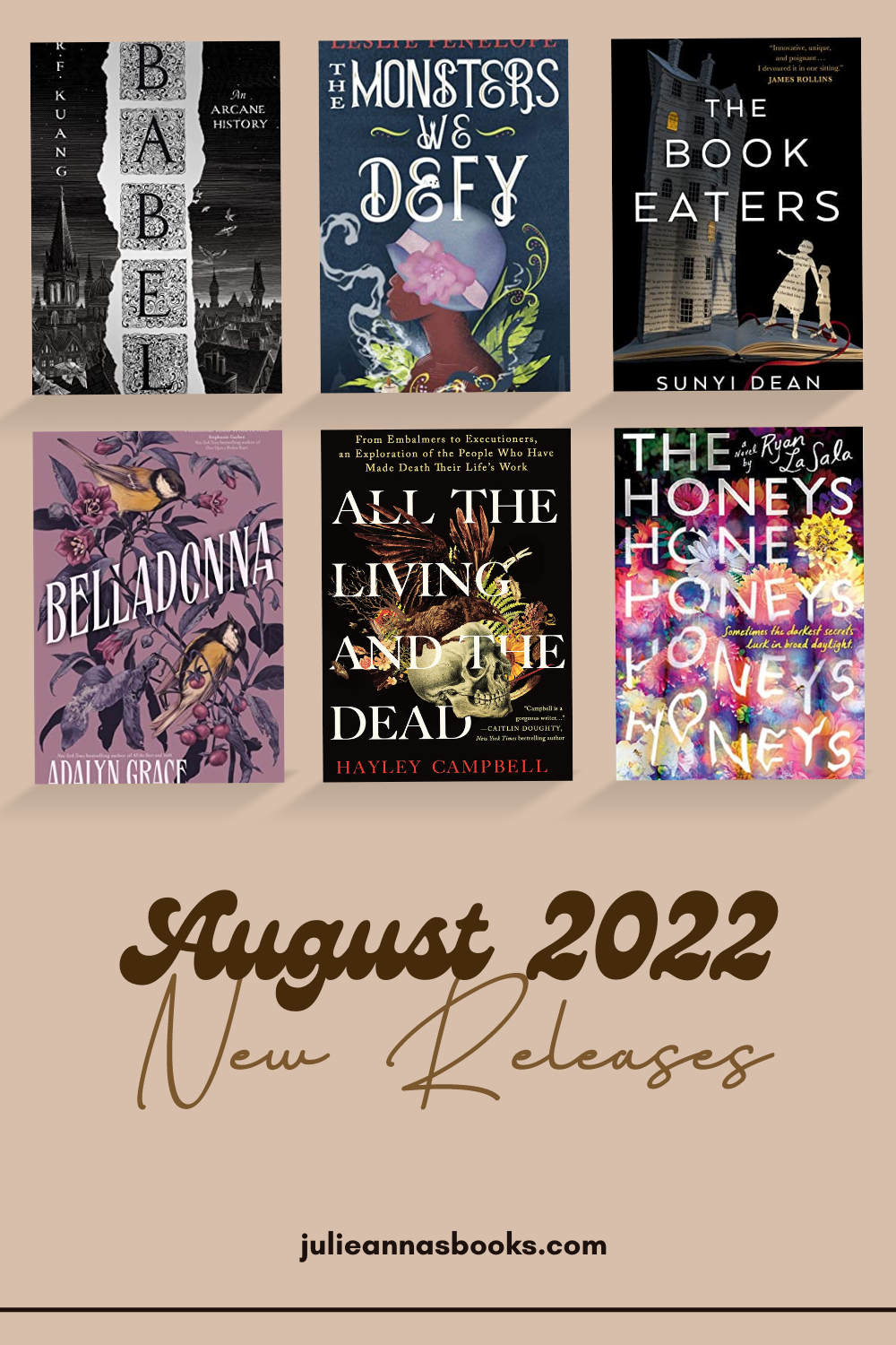 August 2022 Anticipated Releases Pin
