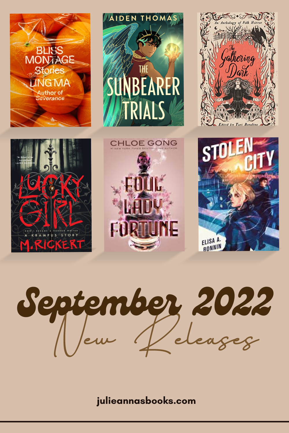 September 2022 Anticipated Releases